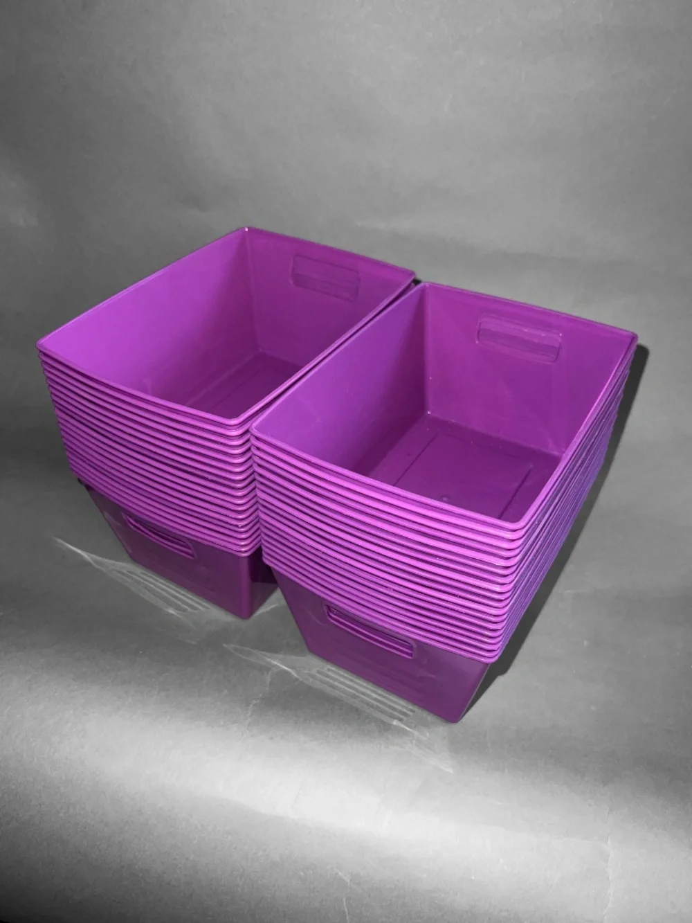 36 Purple Mini Baskets